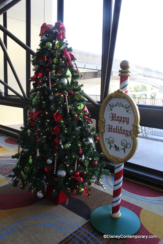 Christmas at the Contemporary Resort Disney's Contemporary Resort Fan